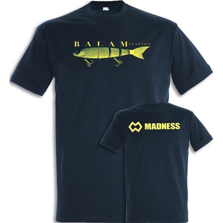 Maglietta A Maniche Corte Uomo Madness Balamisation - Navy
