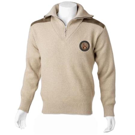 Maglione Uomo Camionista - Beige Bartavel P62 Bécasse Camionneur - Beige