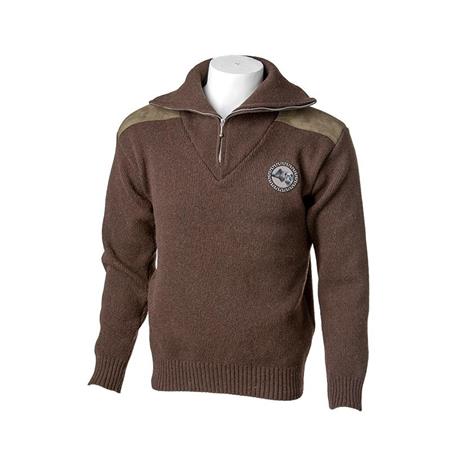 MAGLIONE UOMO CAMIONISTA - CHOCOLLOAT BARTAVEL P62 V1 CAMIONNEUR - CHOCOLAT