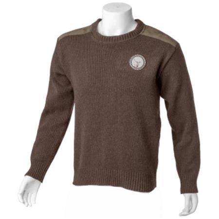 Maglione Uomo Collo Tondo - Chocolloat Bartavel P60 Cerf Col Rond - Chocolat