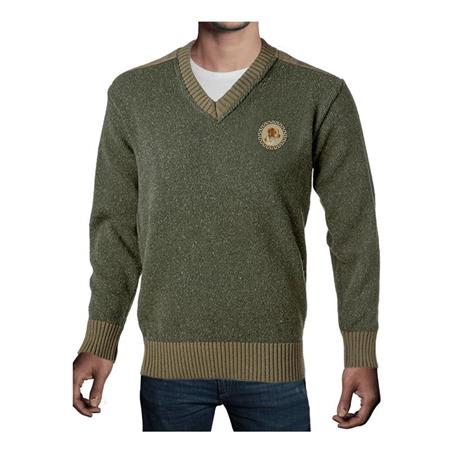 Maglione Uomo Collo V - Cachi Bartavel P61 Epagneul Col V - Kaki