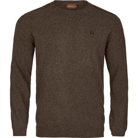 Maglione Uomo - Marone Scuro Harkila Arran - Marron Foncé