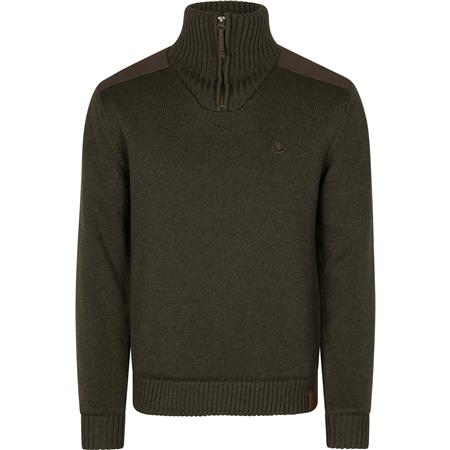 MAGLIONE UOMO - MARONE SEELAND HAZE WINDBREAKER KNIT - MARRON