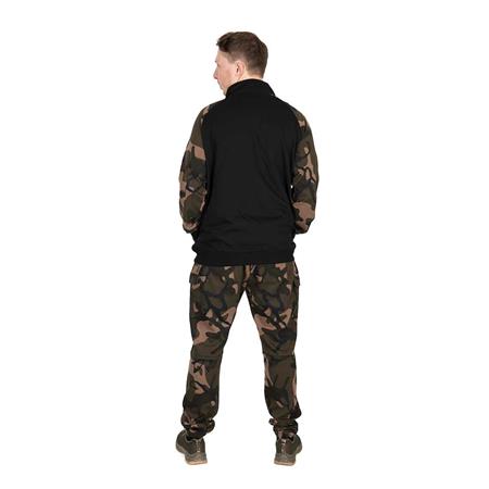 MAGLIONE UOMO - NERO/CAMO FOX LW BLACK / CAMO QTR ZIP - NOIR/CAMO