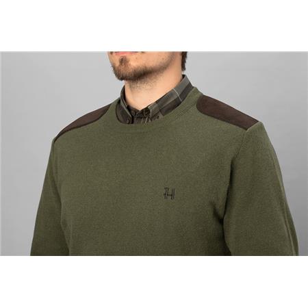 MAGLIONE UOMO - OLIVA HARKILA ARRAN - OLIVE