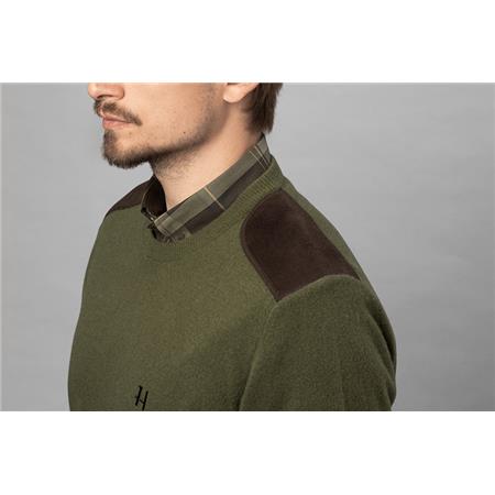 MAGLIONE UOMO - OLIVA HARKILA ARRAN - OLIVE