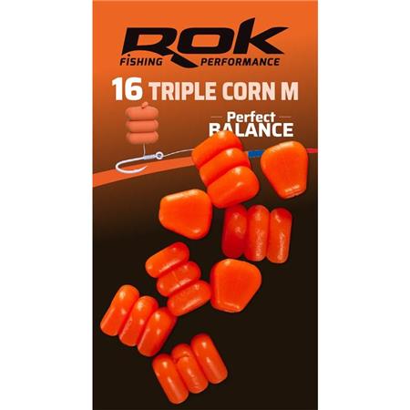 Mais Artificiel Rok Fishing Triple Corn M Perfect Balance