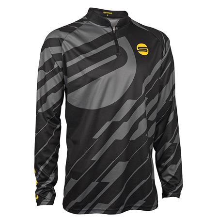 Μακρυμάνικο Ανδρικό T-Shirt Spro Team Jersey - Μαύρο