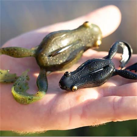 ΜΑΛΑΚΌ ΔΌΛΩΜΑ CHASEBAITS FLEXI FROG - 6.5CM - PAKETO 3