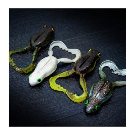 ΜΑΛΑΚΌ ΔΌΛΩΜΑ CHASEBAITS FLEXI FROG - 6.5CM - PAKETO 3
