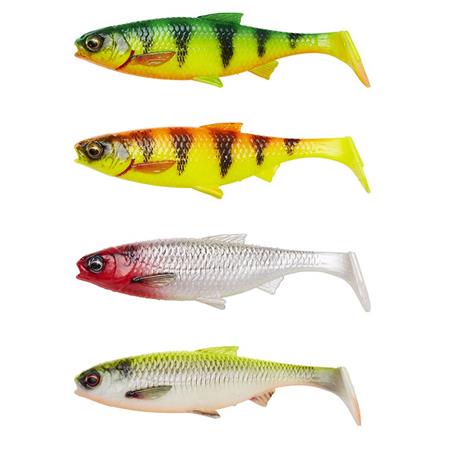 Μαλακό Δόλωμα Savage Gear Mix 3D River Roach - Paketo 4