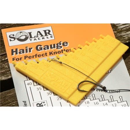 Målskabelon Til Hårlængde Solar Hair Gauge Tool