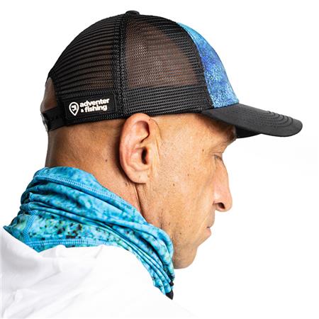 MAN CAP - BLUE/BLACK ADVENTER & FISHING BLUEFIN TREVALLY - BLEU/NOIR