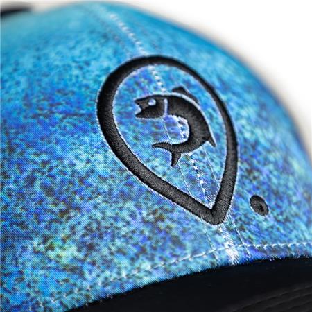 MAN CAP - BLUE/BLACK ADVENTER & FISHING BLUEFIN TREVALLY - BLEU/NOIR