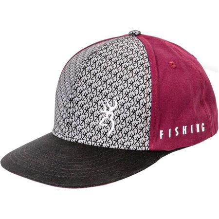 MAN CAP BROWNING CLASSIC CAP GRIS/BORDEAUX