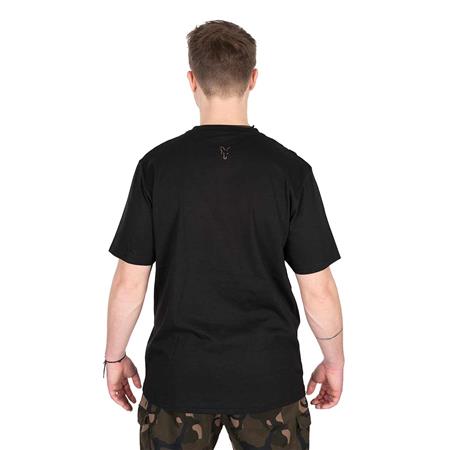 MAN FOX BLACK/CAMO LOGO T-SHIRT