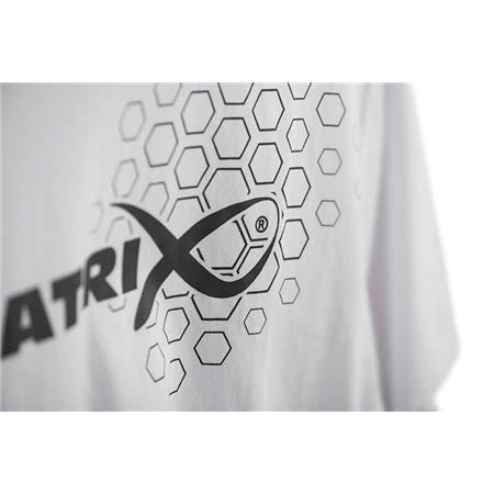 MAN FOX MATRIX WHITE HEX PRINT T-SHIRT