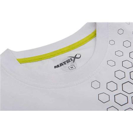 MAN FOX MATRIX WHITE HEX PRINT T-SHIRT