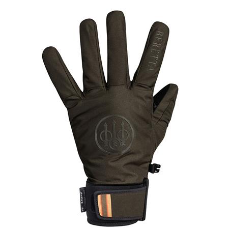 Man Gloves Beretta Waterproof Brown