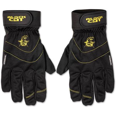 Man Gloves Black Cat