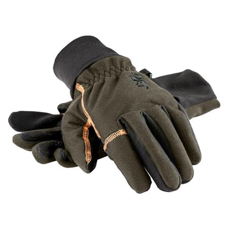 Man Gloves Browning Winter Green