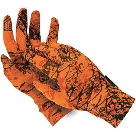 Man Gloves Ligne Verney-Carron Tactiles Reversible Snake Forest/Kaki