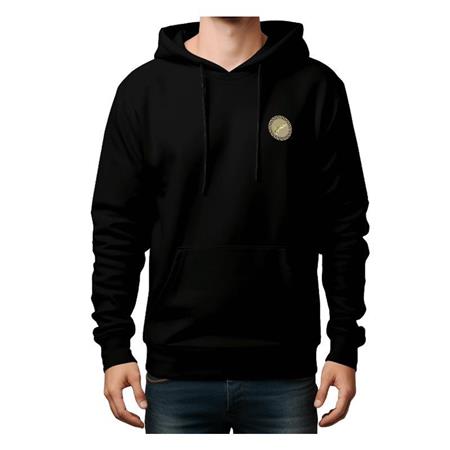 Man Hoodie - Black Bartavel Truite - Noir