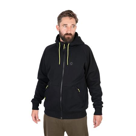 Man Hoodie - Black Fox Matrix Sherpa Hoody - Noir