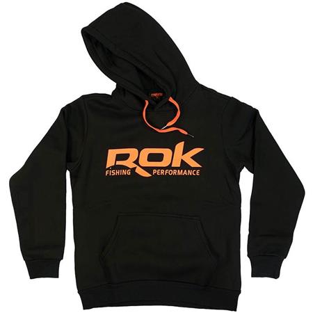 Man Hoodie - Black Rok Fishing - Noir