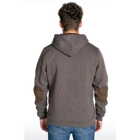 MAN HOODIE BROWNING SNAPSHOT GREY