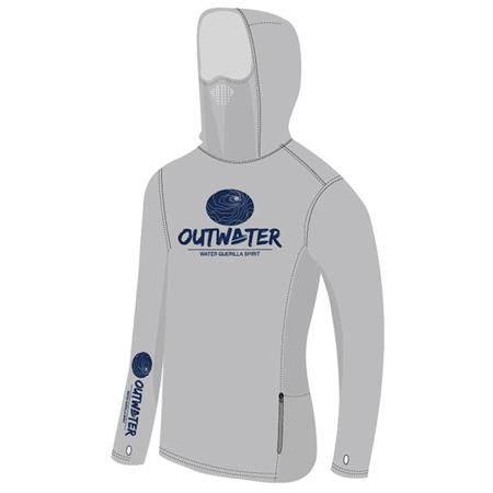 Man Hoodie Outwater Guerilla Pro Gray