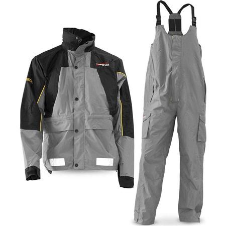 Man Jacket And Overalls Suit Tubertini Aquateck - Grey