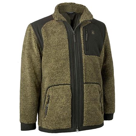 Man Jacket Deerhunter Germania Fiber-Wool Cypress