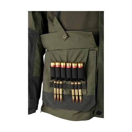 MAN JACKET PROHUNT IBEX PRO KAKI/NOIR