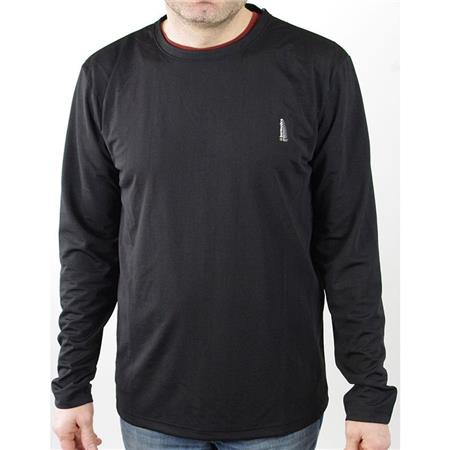 Man Long-Sleeved T-Shirt Bermudes Vaul 2 Black