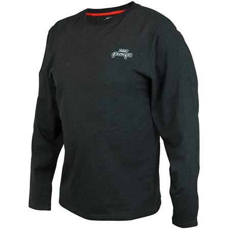 Man Long-Sleeved T-Shirt Fox Rage Black Marl Tee Long Sleeve Black