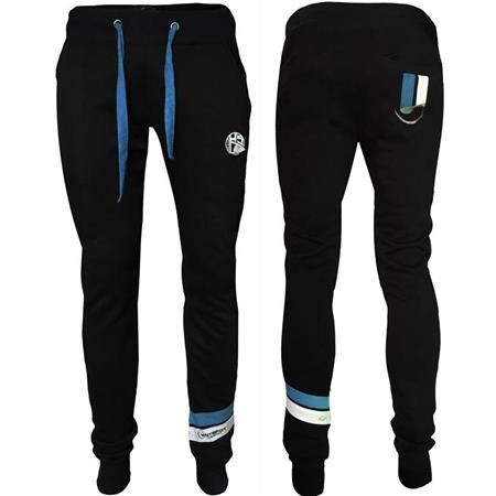 Man Pants Hot Spot Design Hsd With Piquet Stripes Blue - Black