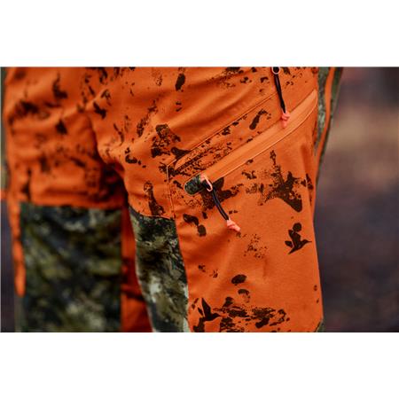 MAN PANTS SEELAND VANTAGE ORANGE CAMO