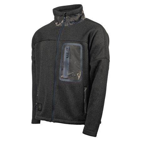 MAN POLAR - CAMO NASH ZERO TOLERANCE NORDIC FLEECE ZIPPED JUMPER - CAMO