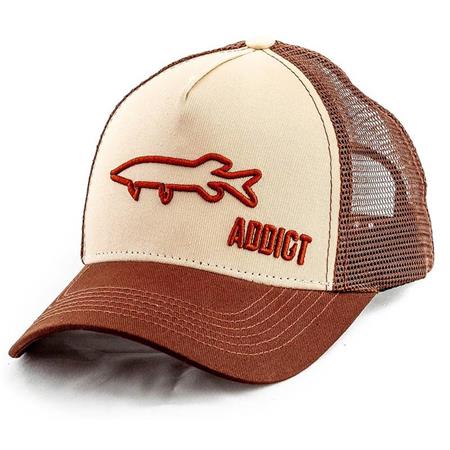 Man's Cap Fishxplorer Addict Brochet - Marron