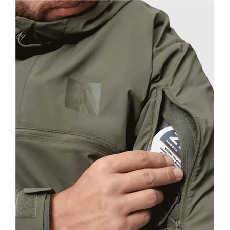 MAN'S JACKET - GREEN TOMAHAWK OVERLAYER - VERT