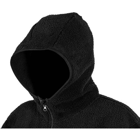 MAN'S SWEATSHIRT AVID CARP SHERPA PULLOVER - NOIR