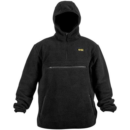 Man's Sweatshirt Avid Carp Sherpa Pullover - Noir