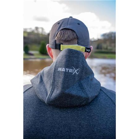 MAN'S SWEATSHIRT FOX MATRIX ZIPPED HOODY - NOIR