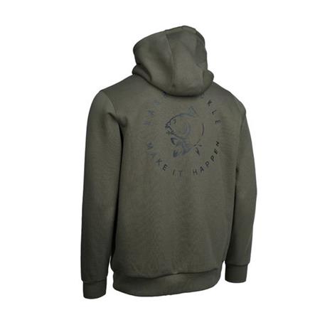 MAN'S SWEATSHIRT NASH MAKE IT HAPPEN CARP LOGO - VERT