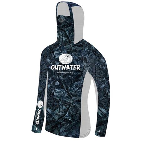 MAN'S SWEATSHIRT OUTWATER GUERILLA DARK BLUE
