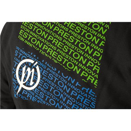 MAN'S SWEATSHIRT PRESTON INNOVATIONS CELCIUS ZIP HOODIE - NOIR