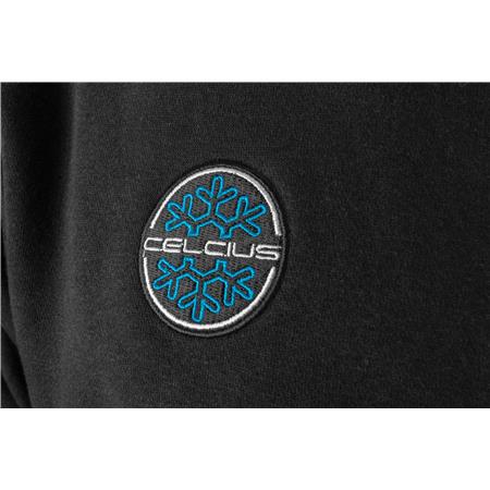 MAN'S SWEATSHIRT PRESTON INNOVATIONS CELCIUS ZIP HOODIE - NOIR