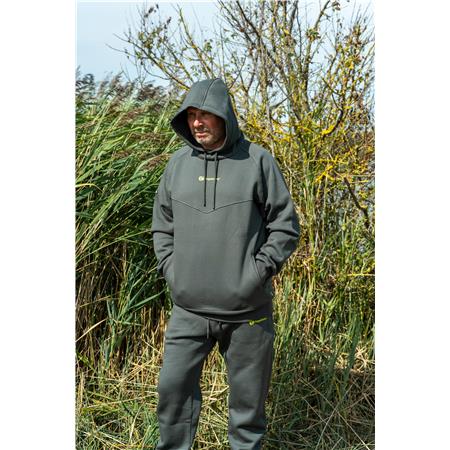 MAN THERMAL HOODIE - GREEN RIDGE MONKEY APEAREL THERMAPRO HEAVYWEIGHT THERMIQUE - GREEN