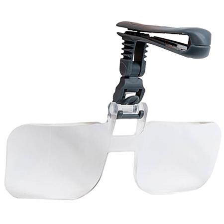 Manifying Glasses Clip Cap Devaux Carson 2.25X Hinged
